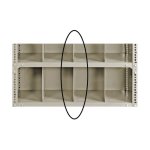 Bolted Shelving Steel Shelf Divider Uni-angle Painted 30.5 X 30.5 Cm