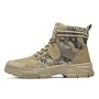 Men's Tactical Camouflage High Top Lace Up Boots With Assorted Colors Casual Outdoor Training Hiking Trekking Shoes