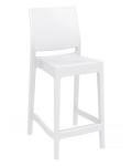 Maya Polypropylene Kitchen Stool - Olive Green