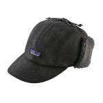 Recycled Wool Ear Flap Cap - Forge Grey M