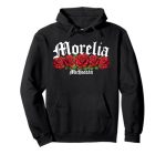 Morelia With Roses Morelia Michoacan Womens Morelia Pullover Hoodie