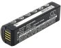 Bornmio Replacement Battery For Shure Glx-d Digital Wireless Systems GLXD1 GLXD2 MXW2 SB902 1100MAH