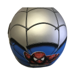 Kids Spider Man Helmet 49-54CM - Silver For 4 Years Up - Recreational Use Only.