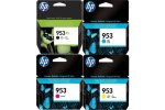 HP 953XL 953 C/m/y 953XL & 953 Ink Cartridges Oem - Black