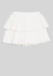 PoP Candy Pleated Skirt-white