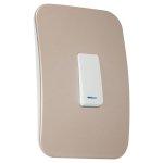 One-way White Switch With Locator - Champagne - Buy Online At 7 Triple 7