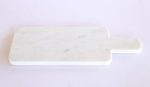 White Marble Oblong Chopping Board – 38X15CM
