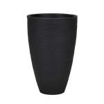 Flowerpot Ribbed 22X45X60CM - Anthracite