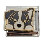 Collie Dog 9MM Charm
