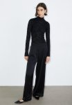 Wide Trousers - Black