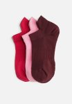 3-PACK Sports Socks In Drymove - Pink & Red