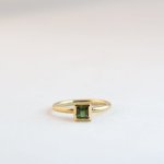 Square Small - Green Tourmaline - Large