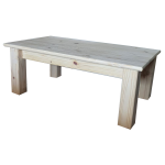Cottage Coffee Table Chunky Leg 1200X600X450 – Raw
