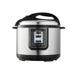 Mellerware Pressure Cooker With LED Display Stainless Steel Silver 8L1300W Juno XL