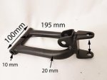 Quad Bike Front Suspension Support Bracket