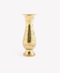Vase Gold Flute 20 X 7CM