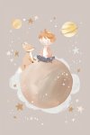 The Little Prince Canvas Print - 600MM X 600MM