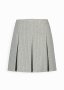 Stripe Pleated Skirt