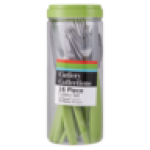 Colour Cutlery Set 16 Piece Colour May Vary