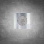 Restaurant Sign D02 - Brushed Stainless Steel