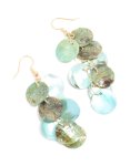 Goldair Gold Sea Glass Drop Earrings
