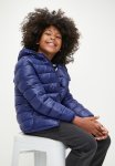 PoP Candy Hooded Puffer Jacket - Royal Blue