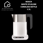 Bosch White Syleline Cordless Kettle - 1.7L