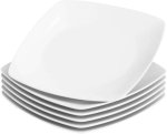 6PC Plate 27X27CM Square Porcelain Modern Dinner Plate