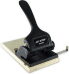 Heavy Duty Wooden Base 60 Sheet Cast Iron 2 Hole Punch