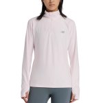 New Balance Space Dye Women's 1 4 Zip - White