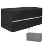 Deck Box Cover Heavy Duty Waterproof Deck Box With Handle Outdoor Large Storage Box Cover Patio Rectangular Bench Covers 63 X 32 X 28INCH