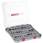 Bosch 30PC Pro Router Bit Mixed Set 1 4" Shank 2607017476