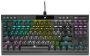 K70 Rgb Tkl Optical-mechanical Gaming Keyboard Backlit Rgb LED Opx Keyswitches - Black
