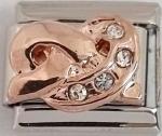 Rose Gold Infinity Knot 9MM Charm