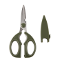 Green Kitchen Scissors - Stainless Steel Kitchen Shears With Bottle Opener