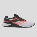 Reebok Men's Nano X4 - Blk wht orgfla - UK7