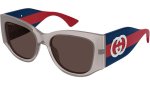 Gucci Womens Sunglasses In Red And Blue - Red And Blue One Size