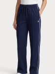 Polo Womens Tori Varsity Wide Leg Track Pant In Carbon - Carbon 40