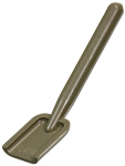 Parts Utensil - Shovel Round Stem End 3837 - Dark Old Grey