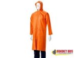 Rain Coat Rubberised Navy