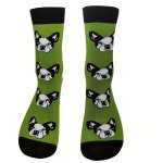 French Bulldog Pattern Socks DBS2