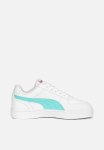 Puma Caven Jr - White-mint-glowing Pink