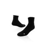 Versus - Black Running Quarter Socks - Black 8-12