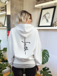 Faith Summer Hoodie - White - Medium