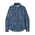 Womens Long-sleeved Sol Patrol Shirt - - Rock Cycle Multi Small: Pampas Tan L