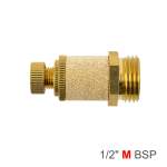AirCraft Flow Control Silencer Brass 1 2' M