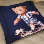 Playmat 1.2M X 1.2M Teddy Soccer Navy In Stock