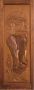 Exterior Door Engineered Meranti Wood 3D Craftdoor Elephant NDLOVU-W813XH2032MM