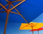 Woodline Safari 4M Round Wooden Umbrella