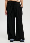 Cotton On Luis Pull On Suiting Pant - Black Pinstripe